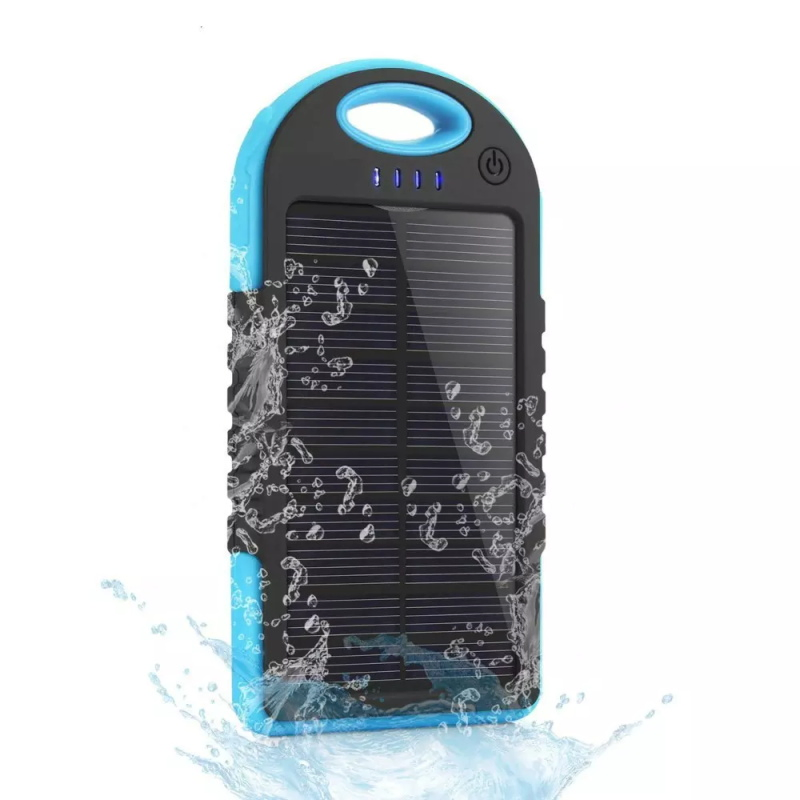 Universal Charger Waterproof Portable Solar Charging Power Bank for Charging All Mobile Phones