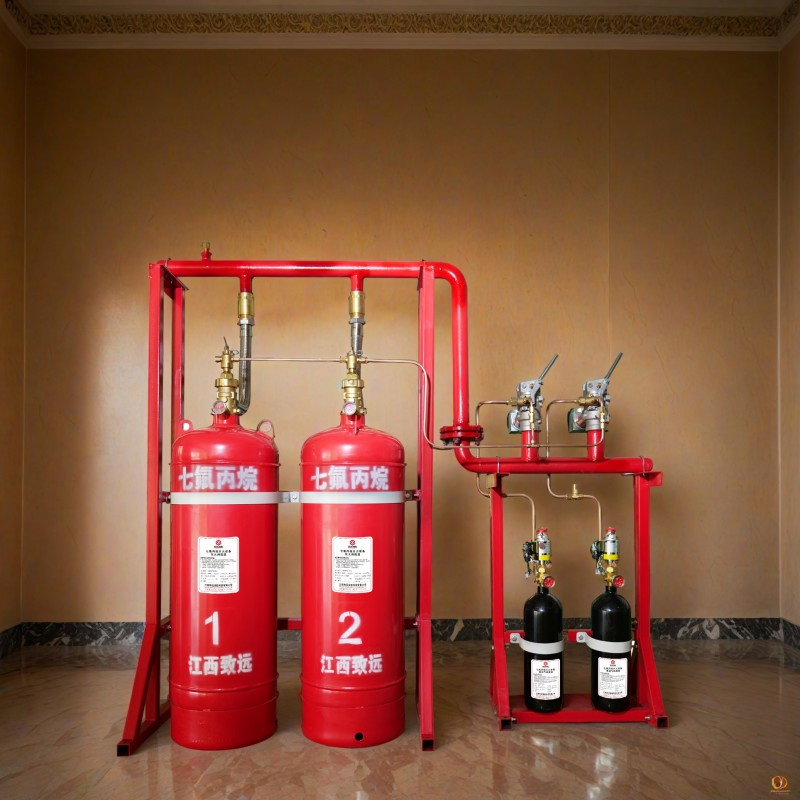 Fire Fighting Suppression System China Supplier FM200 Fire Extinguisher System Clean Agent Gas