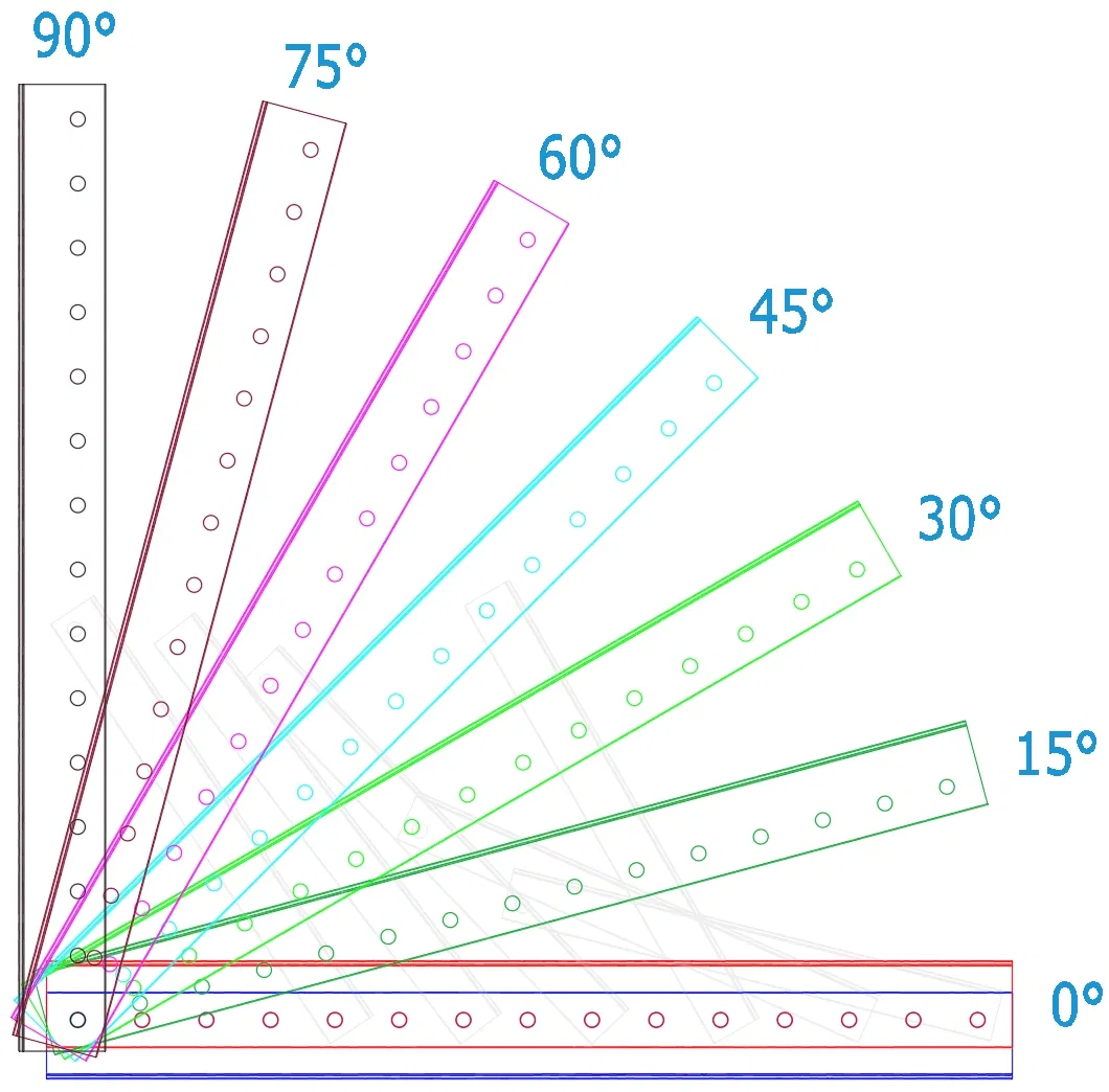 Wholesale Solar Aluminium Simple Adjustable Folding Tripod for Triangle Solar Panel Mounting System