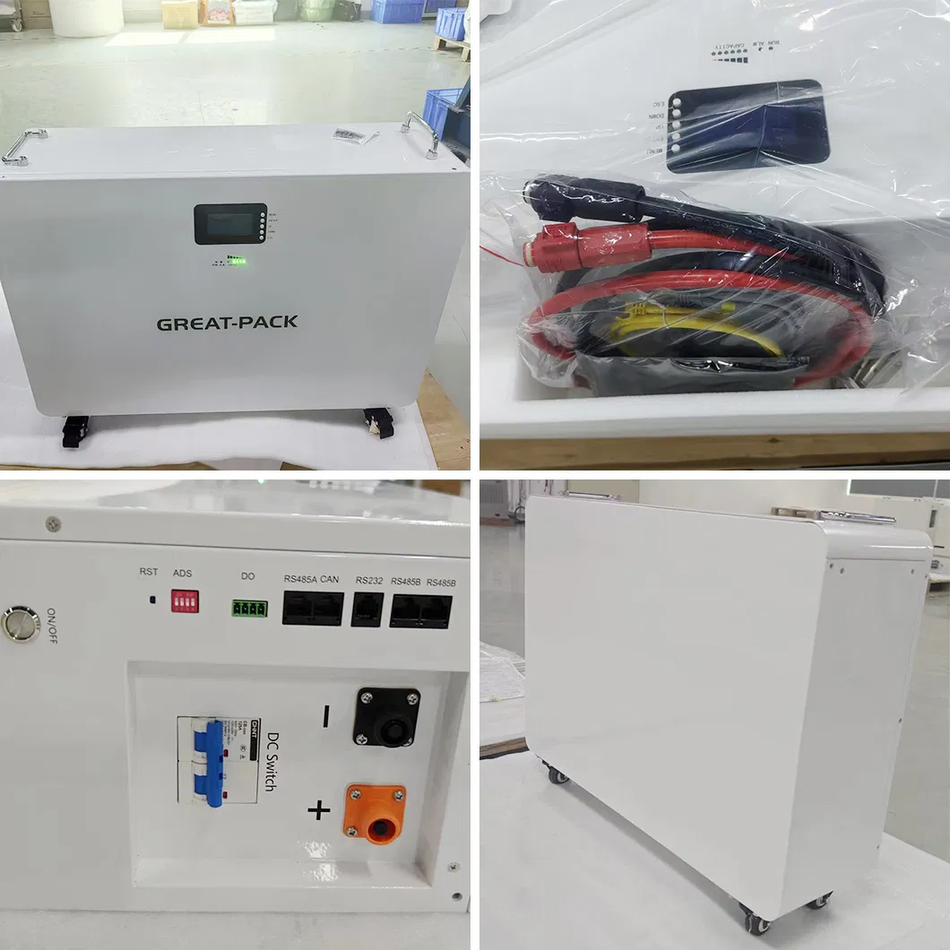 48V 51.2V 280ah 15kwh LiFePO4 Energy Storage System for Residential