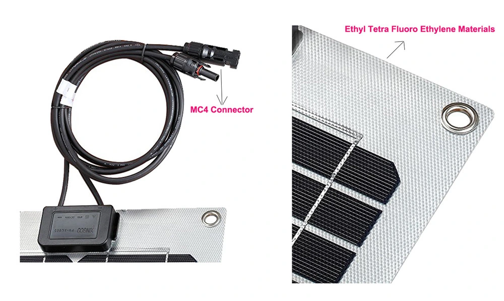 60W Semi Flexible Solar Panel