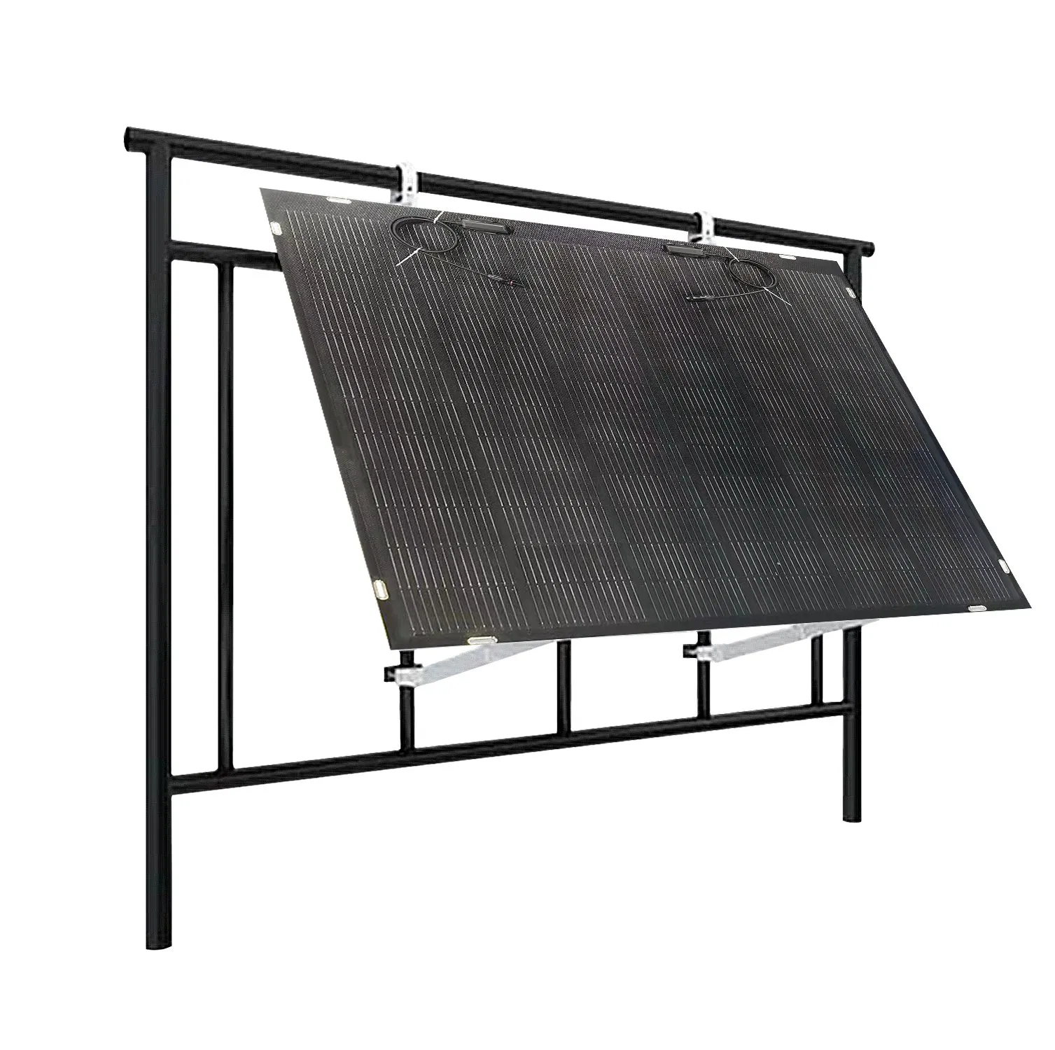 Compact Balcony Solar Power Generation Kit for Home Use