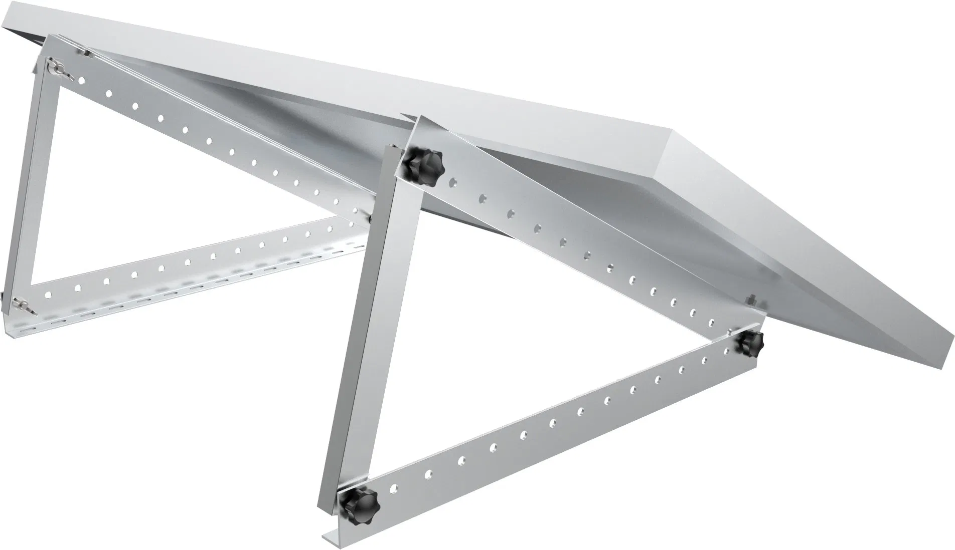 New Design Solar Aluminium Simple Adjustable Folding Tripod Support for Triangle Solar Panel Mounting System