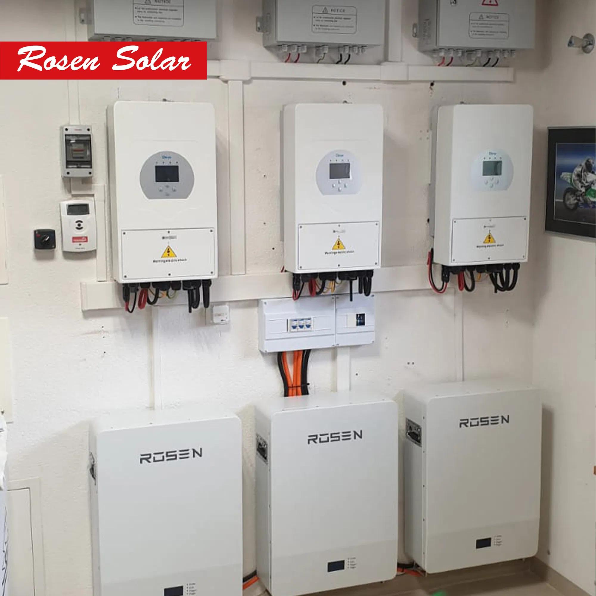 Solar Energy System 5kw Residential Use with Lithium Battery Storage