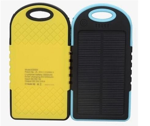 Universal Charger Waterproof Portable Solar Charging Power Bank for Charging All Mobile Phones