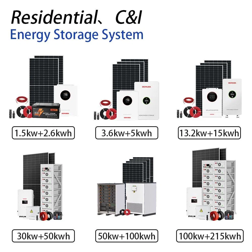 20kwh Hybrid Solar Energy System Rooftop for Farm