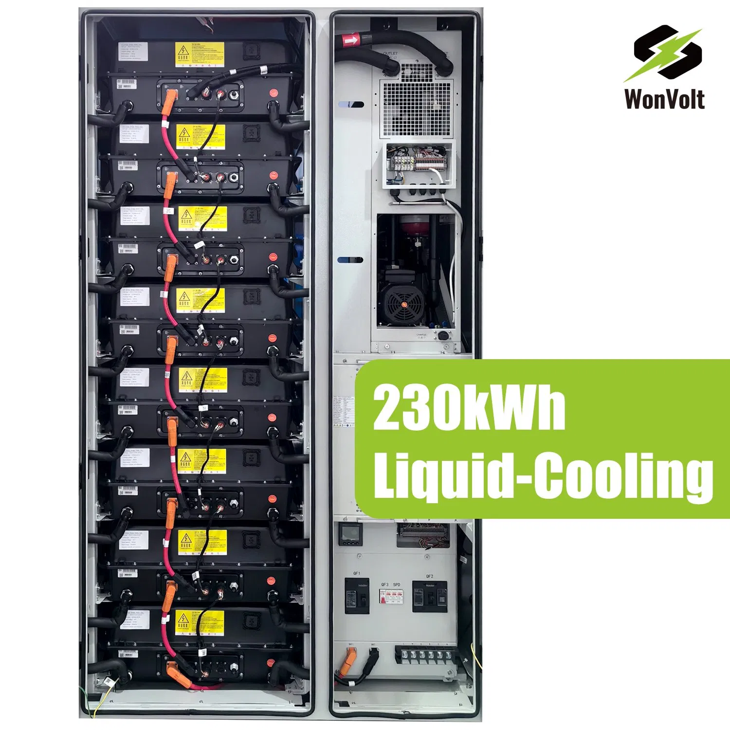 100kw Solar Panel System 230kwh 215kwh 200kwh Liquid-Cooled Lithium Battery 150kw 200kw 230kw 300kw Solar Power System