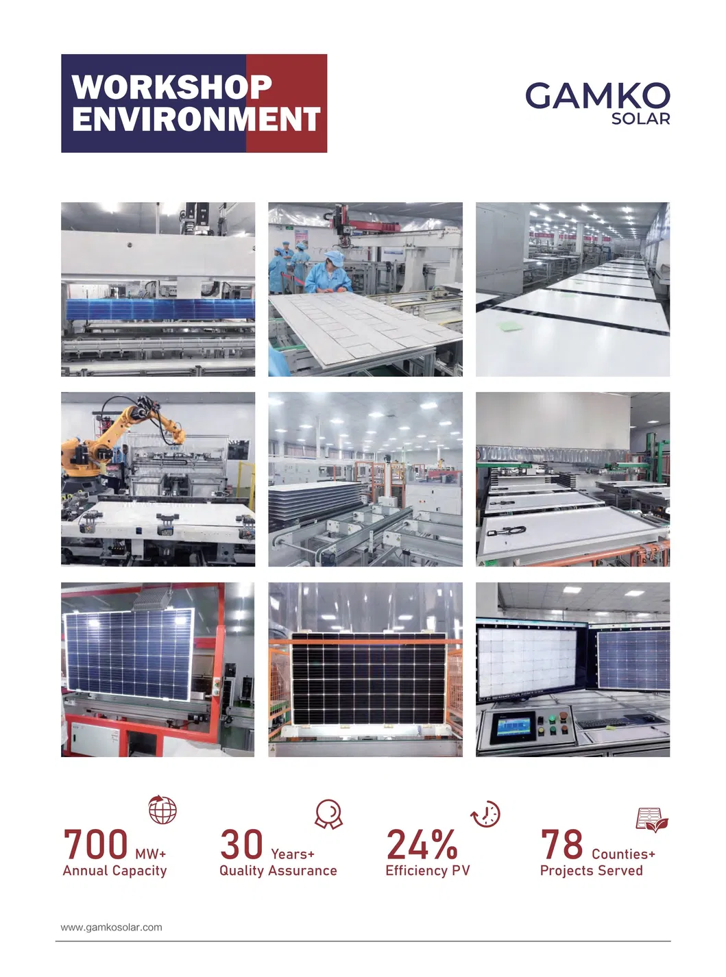 High Efficiency Solar Module