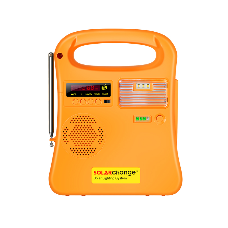 FM Radio/MP3/Bluetooth/Portable 10W Solar DC Energy Systems Solar Power Generator with Lithium Battery for Indoor and Outdoor