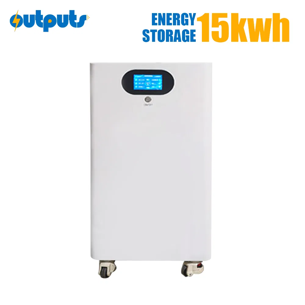 Smart 16kwh Home Solar Battery Storage System Long Cycle Life LiFePO4 with WiFi Monitoring APP for Energy Management