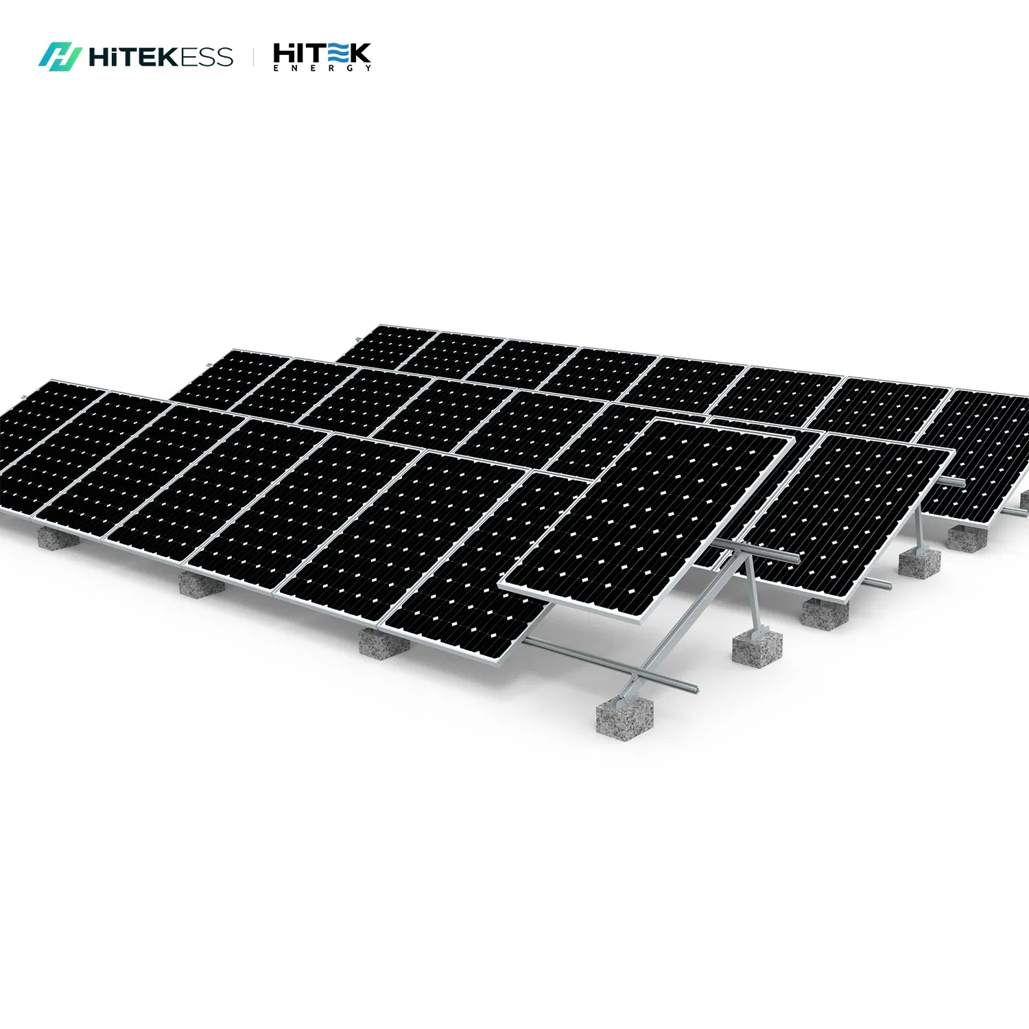 Renewable Solar Photovoltaic System 500kw 1mwh Hybrid Grid Connected off Grid Solar Power Energy Storage Emergency Backup Bess 100kw 150kw 200kw 250kw 500kw