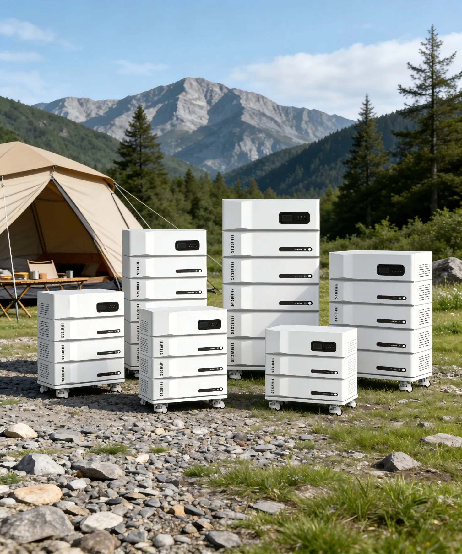 All-in-One Solar Energy Storage System 11kw 20.48kwh with Parallel Expansion Capability for Residential &amp; Commercial