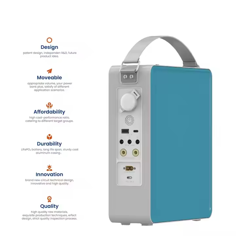 PV Home System Portable Power Stations Power Bank Solar Power System All in One