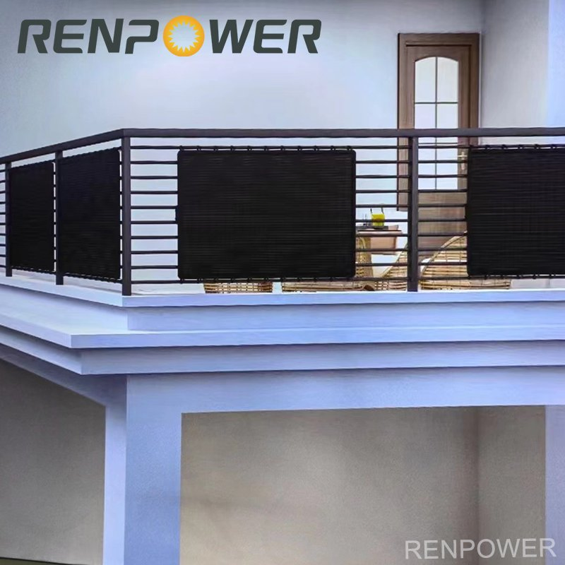 200W Mono High-Efficiency Flexible Mono Solar Panel Kit for Roof Boat RV Balcony