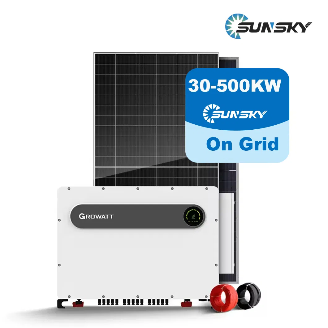 10kw Home Solar Panel Power System Complete Set 3 Phase Grid Tie Roof Solar Kit 50kw 60kw 70kw Grid Connected Solar PV System with Smart Monitoring Design