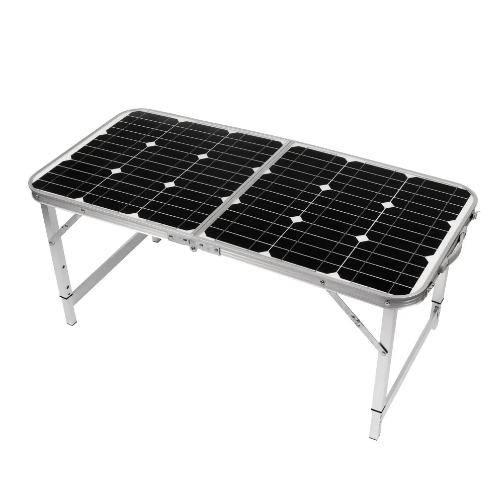Compact Foldable Solar Charging Panel System for Outdoor Adventures
