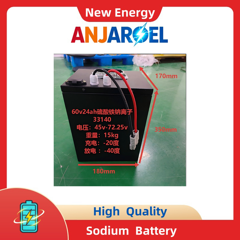 Anjaroel 60V Sodium Battery Electric Vehicle &amp; Solar Storage