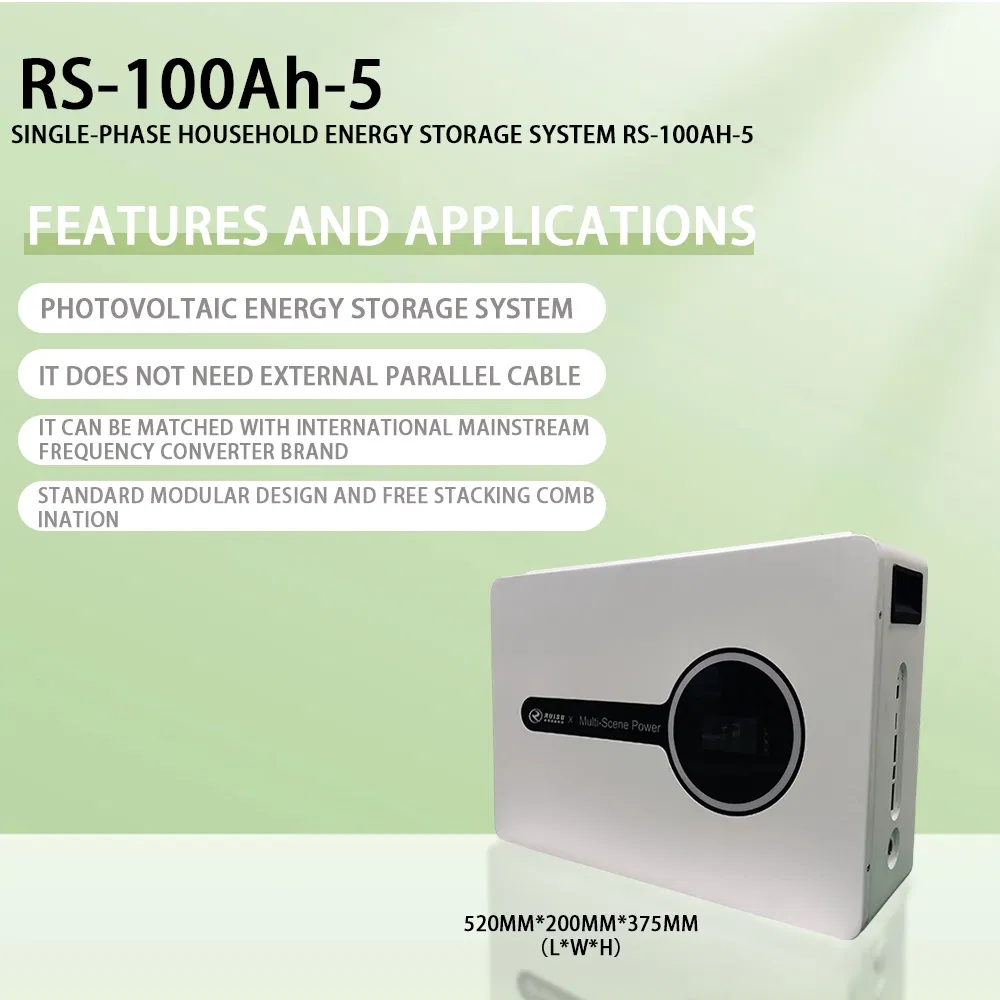 Versatile Stacked Home Solar Energy Storage Solutions 5kwh to 15kwh