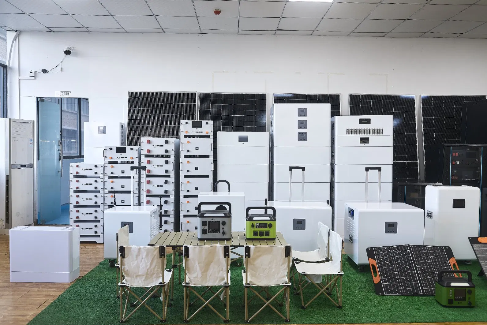 Home Energy Storage System 5000W 3000W 2400W 1500W 500W 300W Solar Generator Outdoor Emergency Backup Portable Power Station