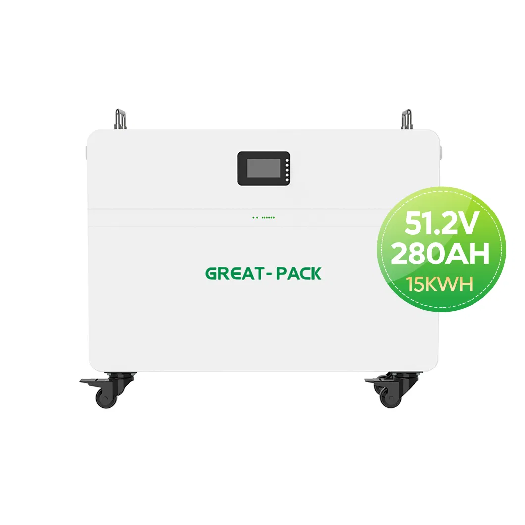 48V 51.2V 280ah 15kwh LiFePO4 Energy Storage System for Residential