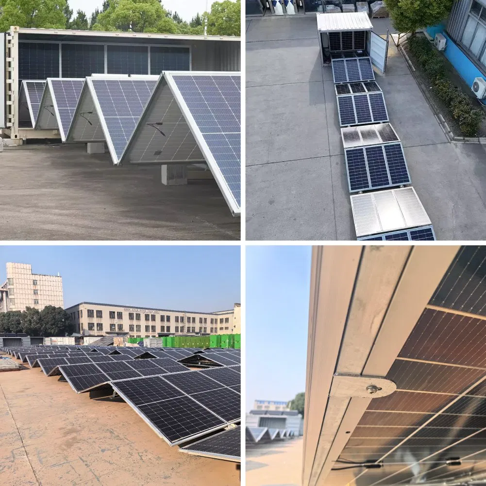 Sunevo 200kw Foldable Solar Container with High Efficiency N-Type Solar Panels for Industrial Battery Energy Storage System Bess