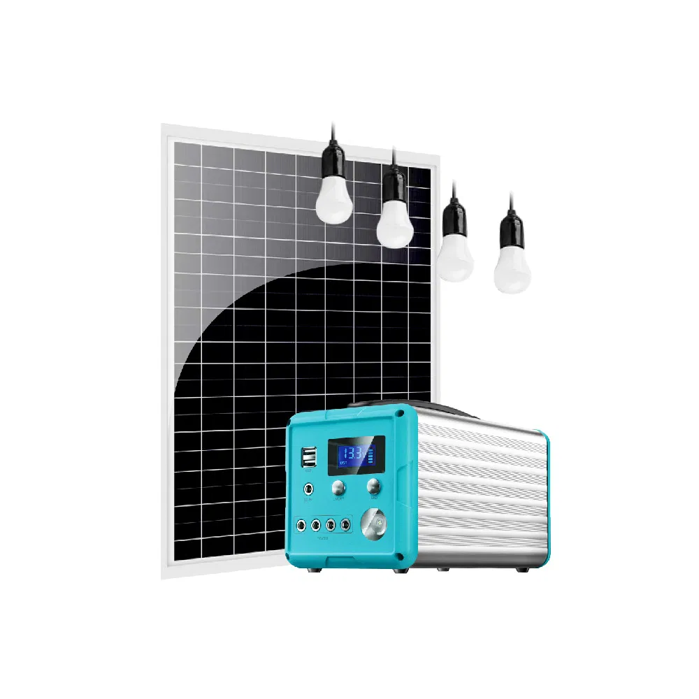 Best Portable Whole House Residential Solar Energy Storage Power System Cost for Home Solar Panel Powered 7ah Generator