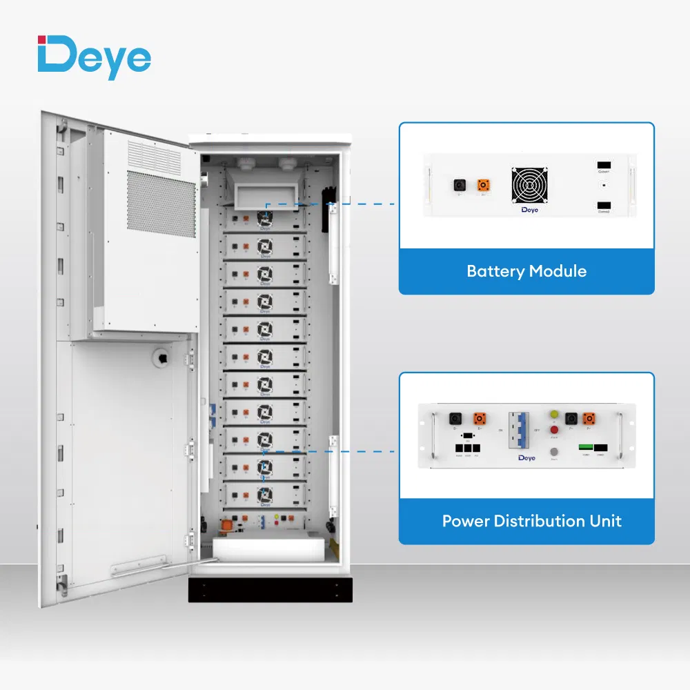 Deye Wholesale Price Ess Outdoor Cabinet 48V 51.2V 100ah Ge-F60 Energy Storage System Extreme Safety Protection