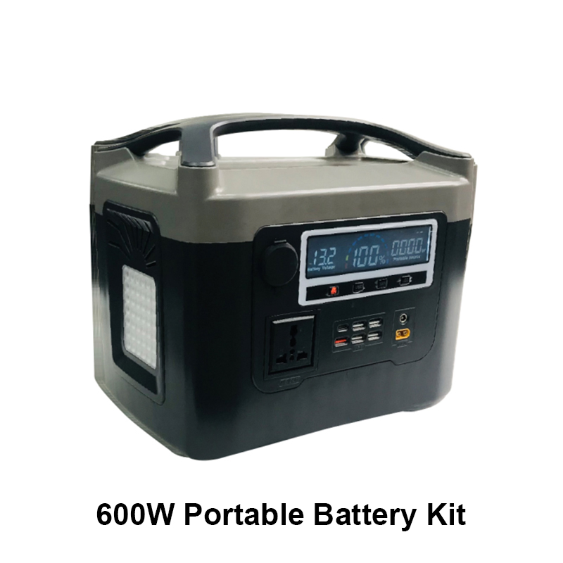 Solar Generator System 300W 600W 800W 1000W 1500W 2kw Outdoor Bank Backup Battery Portable Solar LiFePO4 Portable Power Station