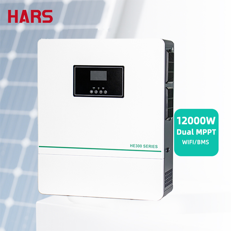 Efficient Hybrid Solar Power System with Inverter for Home Use