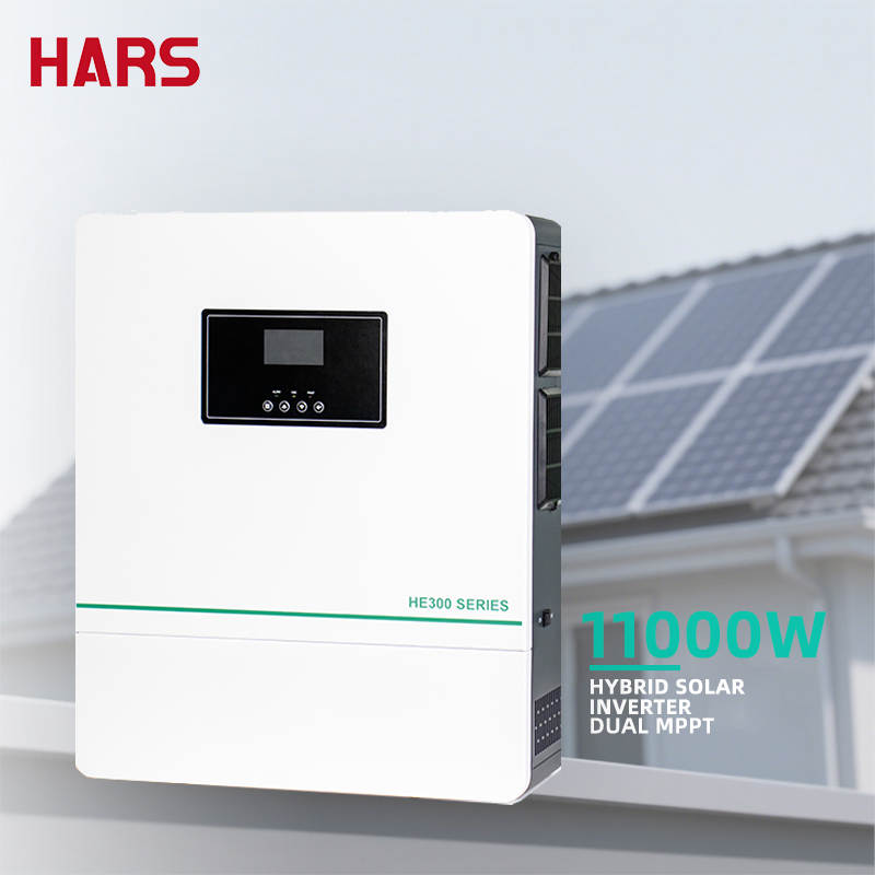 Hybrid Solar Power System with Advanced Inverter for Homes