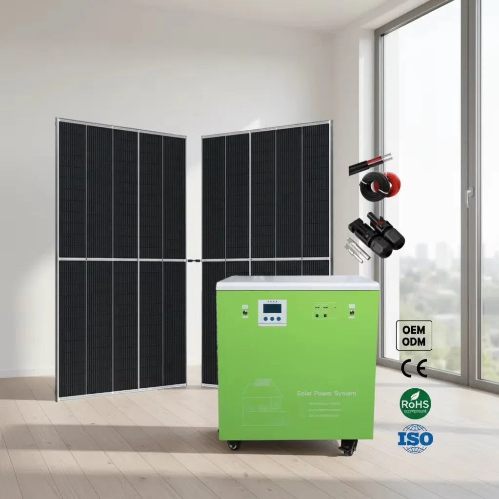 500W Solar Power System for Home Emergency Backup Power in Cold Climates