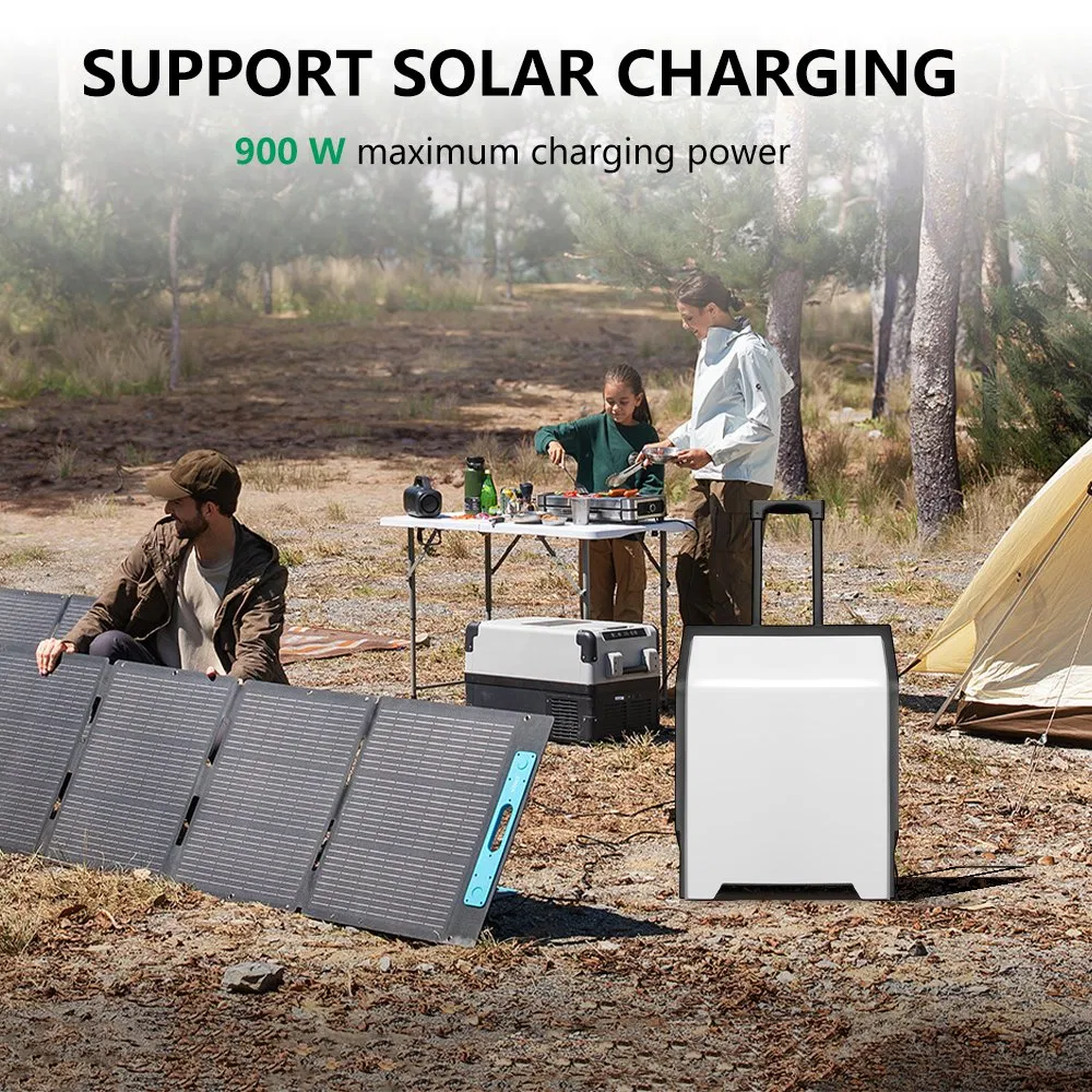 Camping Power Bank EV Charger 3500W Mobile EV Charging Bank Solar Products