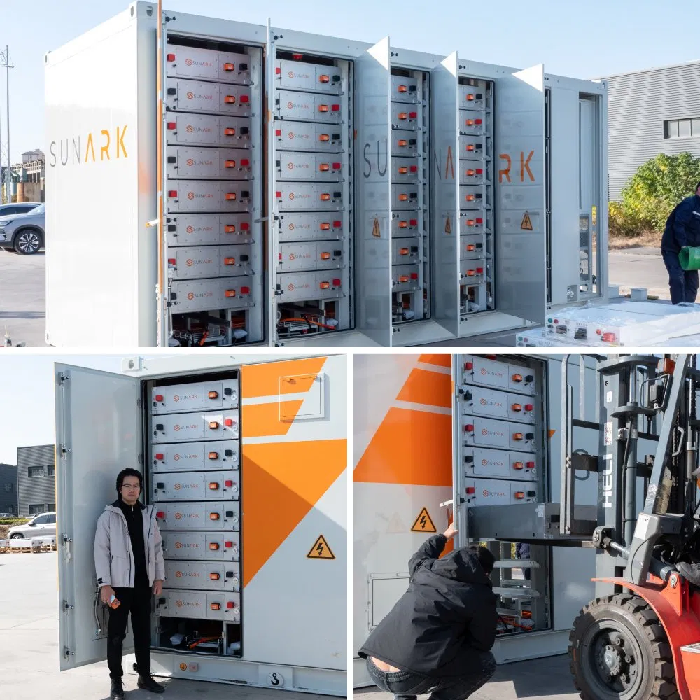 Sunark 500kw 1mwh High Safety LiFePO4 Energy Storage System with Battery Management System for Overcharge Over Discharge Protection