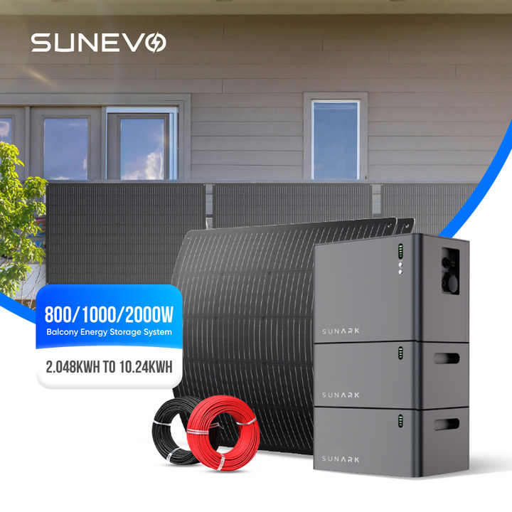 Balcony Solar Power Kit 1kw 1000W 1200W Solar Electricity Generating System for Home