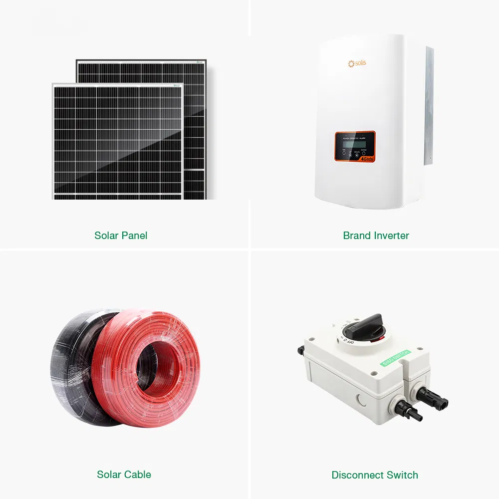 25 Years Lifespan 3kw 5kw 6kw 7kw 8kw 9kw 10kw Rooftop on Grid Solar Energy System