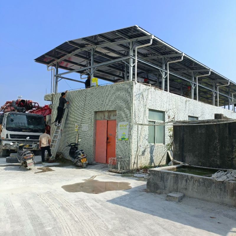 Solar Energy Rooftop Mounting System Solar Panel Bracket for Home Use