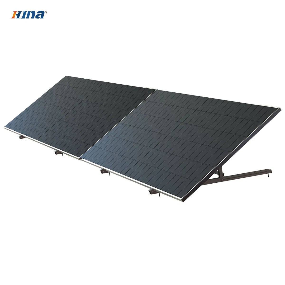 2-Panel Solar Panel Kits Balcony Solar energy Installation for Flat Ground