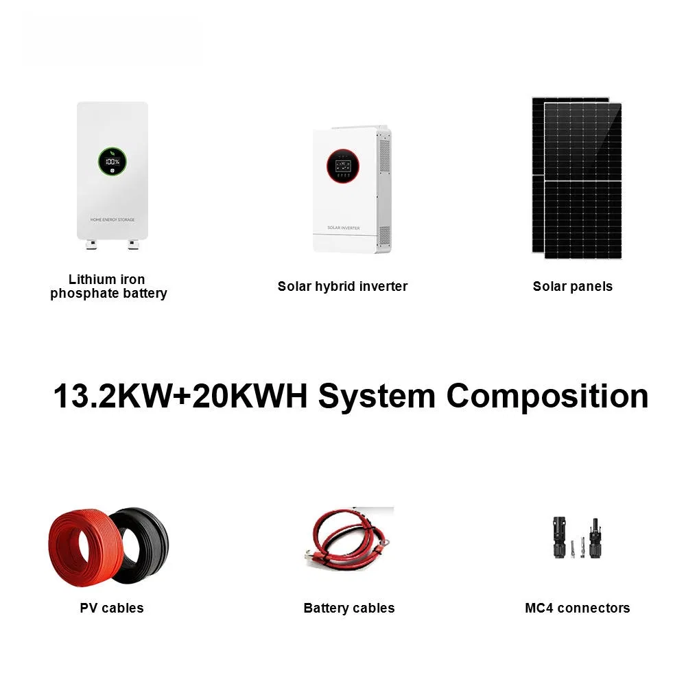 20kwh Hybrid Solar Energy System Rooftop for Farm