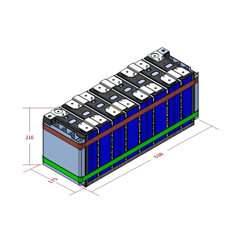 Un38.3 Certified LFP Cell &amp; 25.6V 206ah Lithium Battery Module - 6000 Deep Cycles