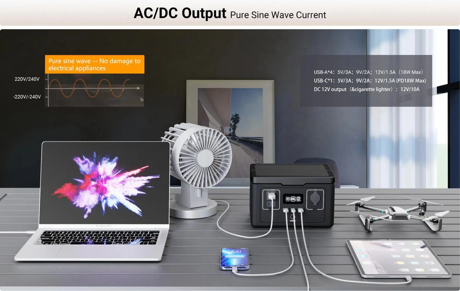 Portable Solar Power Station Overview