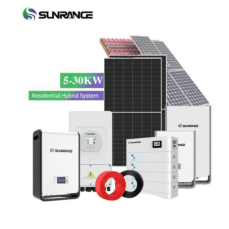 Sunrange High-Efficiency 5kw 8kw 10kw Portable Home Energy Residential Storage System