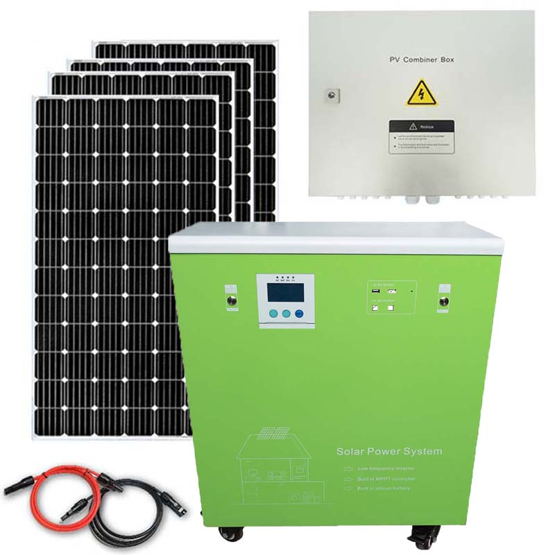 Portable Solar Power Generator Station System Solar Power Station Wholesale Complete Solar Energy System