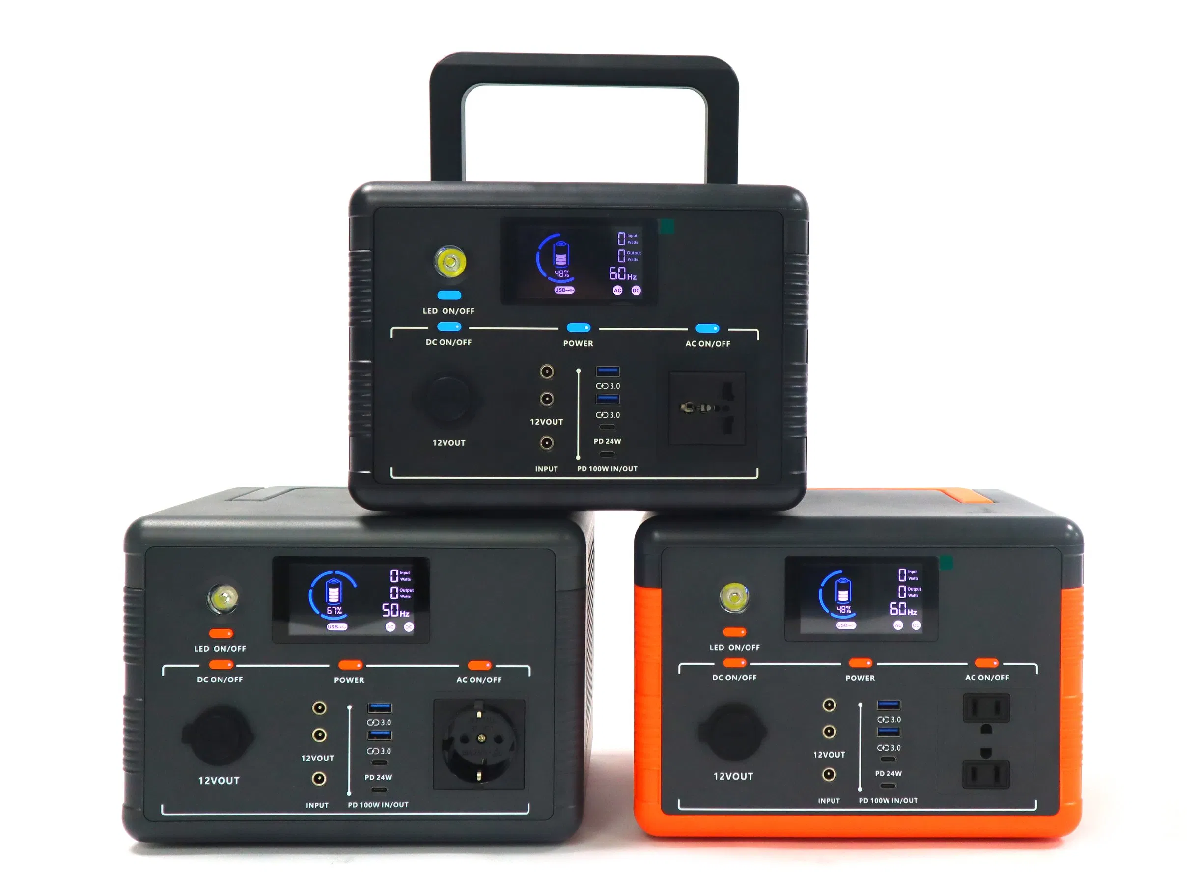 500W Portable Solar Generator for Outdoor Camping