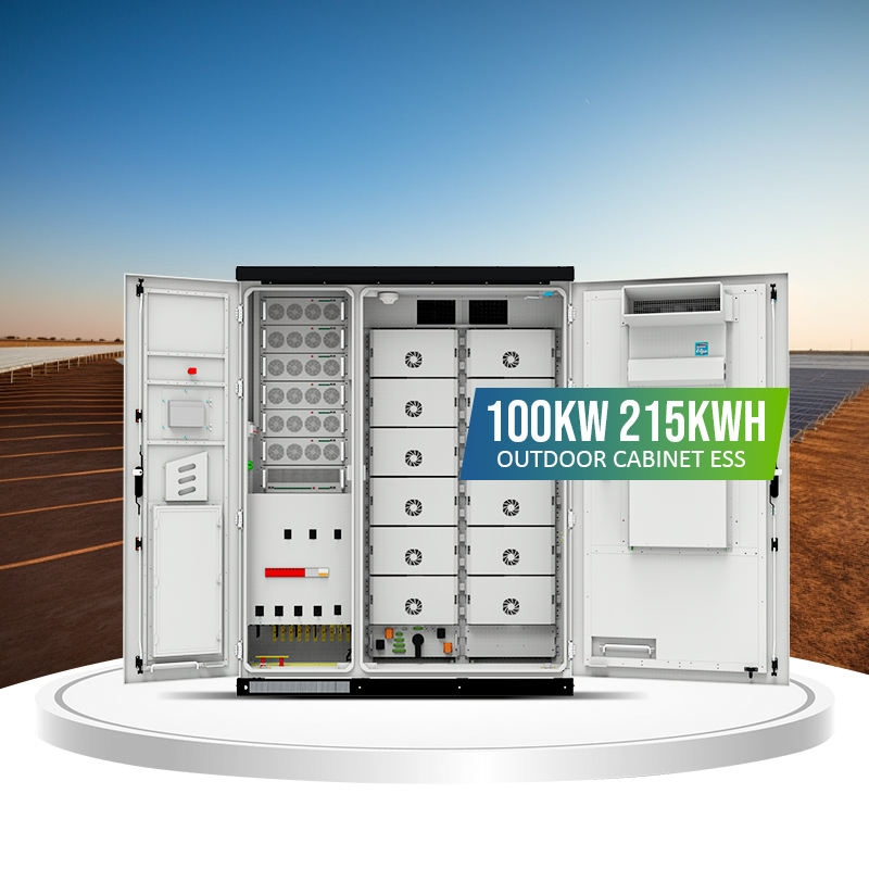 Growatt Industrial Commercial Solar Electricity Energy Storage System 50kw 100kw Bess Complete Hybrid Solar Power System Kit