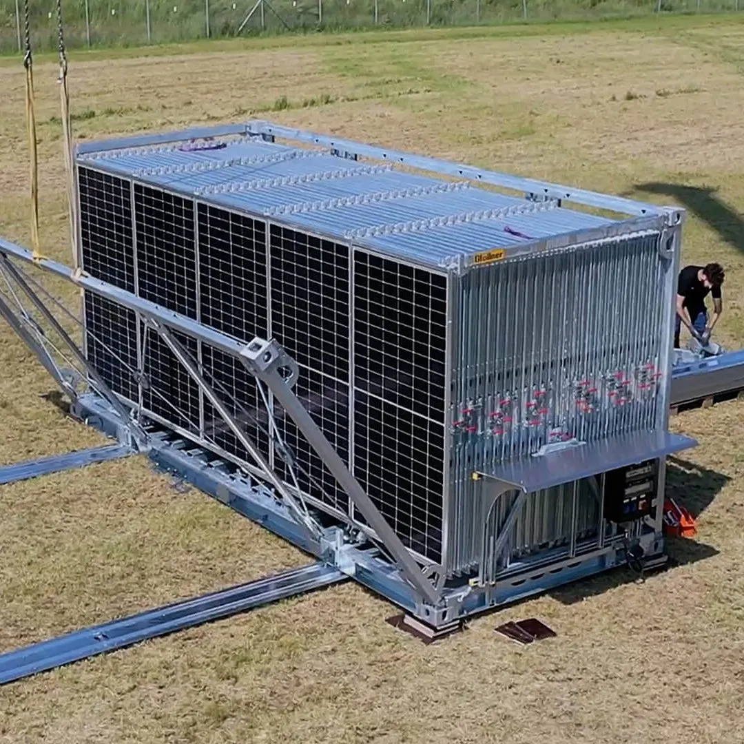 40hq Mobile Photovoltaic Container Foldable Solar Panel Power Generation System with Battery Energy Storage