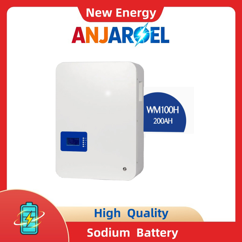 Anjaroel Wm100h Sodium-Ion Battery 48V 100ah Smart BMS Solar Energy Storage