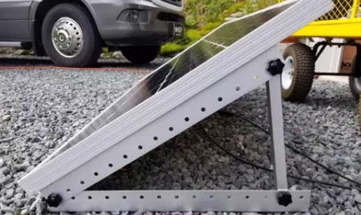 Wholesale Solar Aluminium Simple Adjustable Folding Tripod for Triangle Solar Panel Mounting System