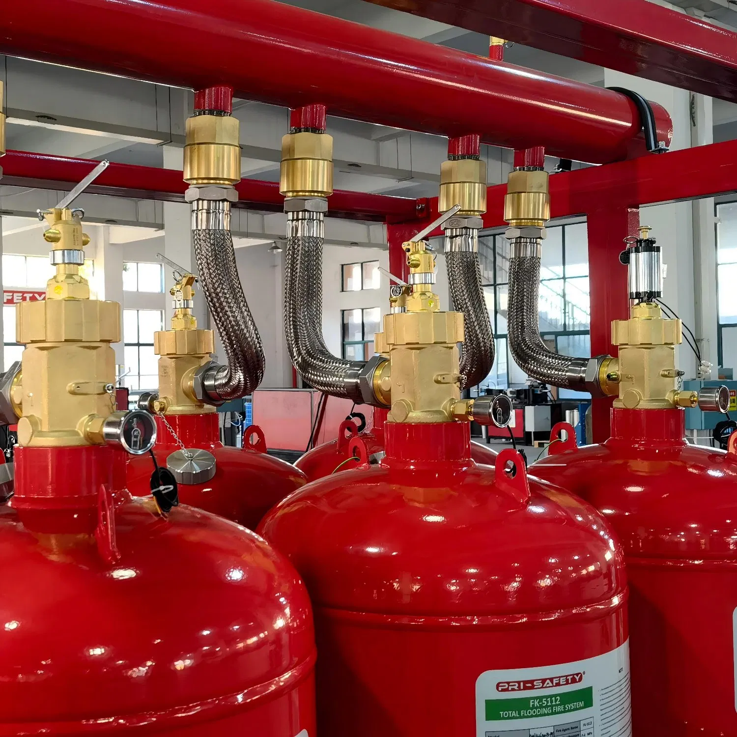 Novec 1230 Fk5112 Fire Suppression System for Battery Room Energy Storage UPS Protection FM200 Fire System Clean Agent Hfc227ea Fire Fighting System