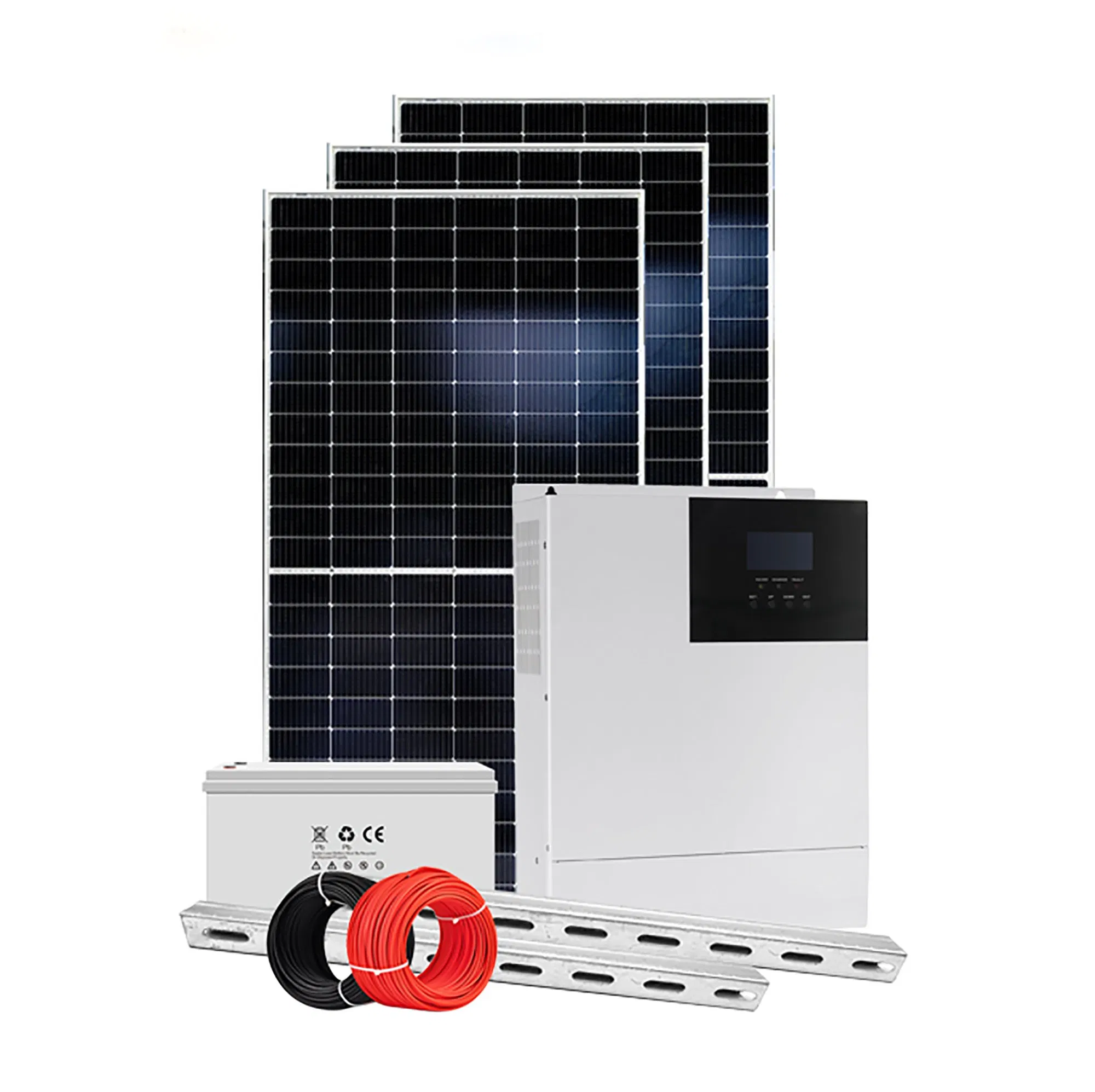 20kwh Commercial Use Solar Energy off Grid System Full Solar System for Home Photovoltaics 10kw Power Monitoring System