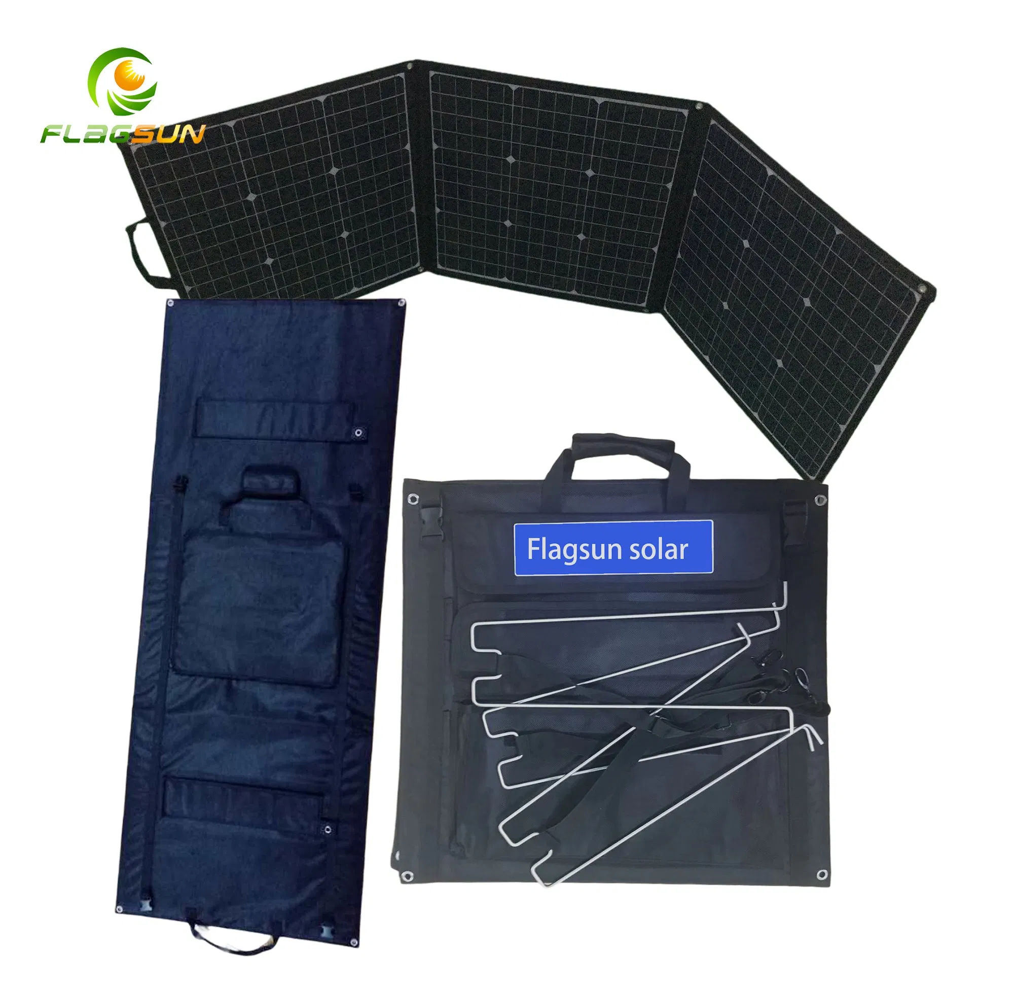 150W Folding Solar Panel System Caravan Charging Solar Package